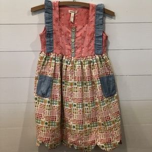 Matilda Jane floral dress with scallop hem